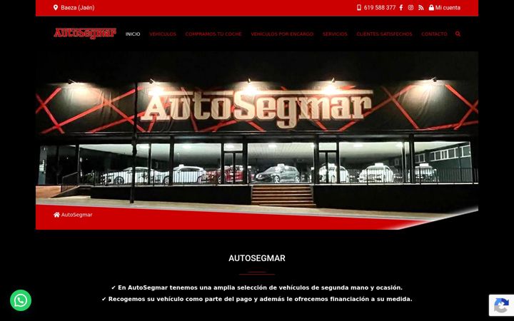 Skjermbilde av autosegmar.es