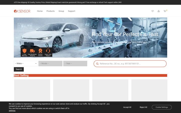 Screenshot of autosensor.shop
