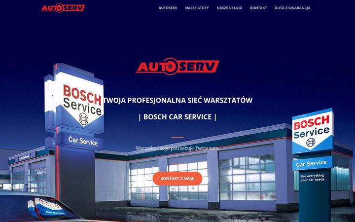 Screenshot of autoserv.com.pl