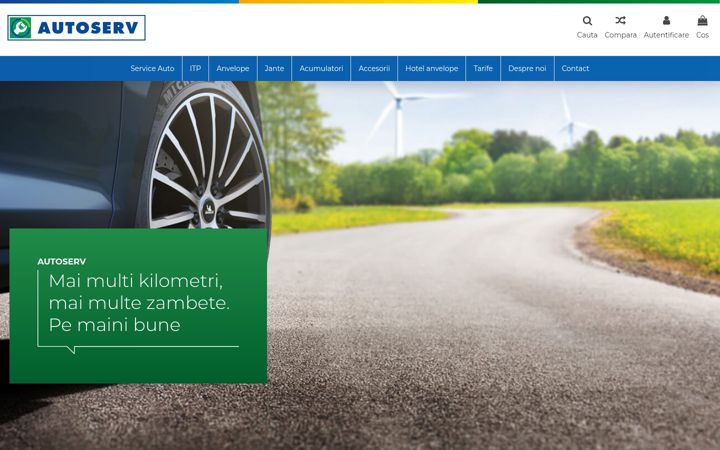 Screenshot of autoserv.ro