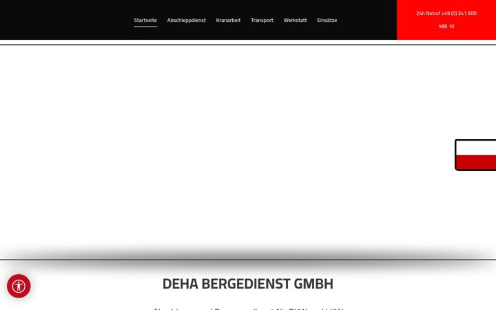 Snímek obrazovky autoservice-deha.de