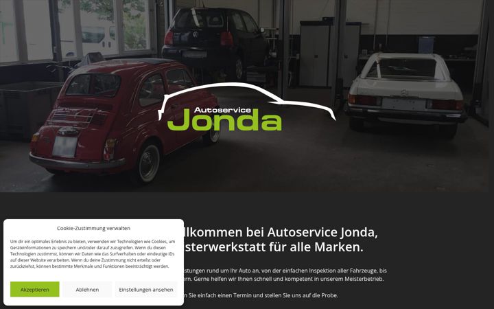 Screenshot of autoservice-jonda.de