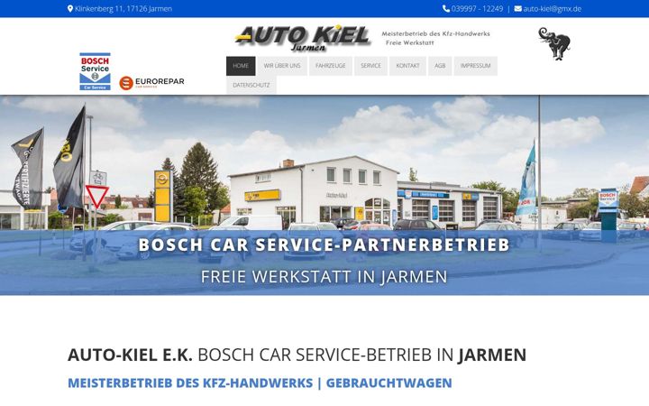 Screenshot of autoservice-kiel.de
