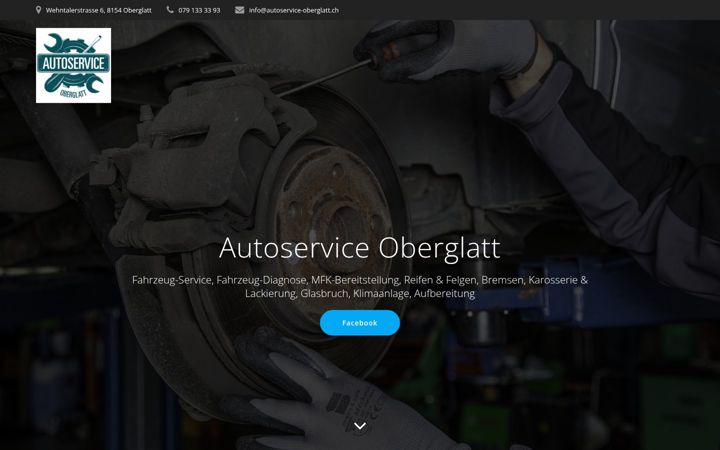 Screenshot of autoservice-oberglatt.ch
