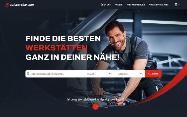 Screenshot of autoservice.com