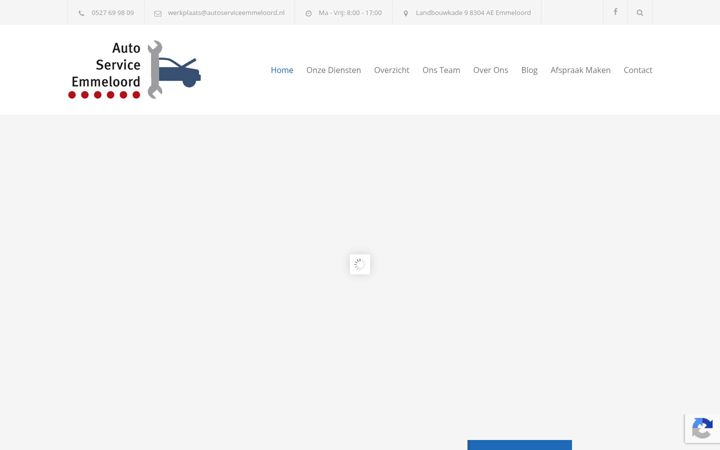 Screenshot of autoserviceemmeloord.nl