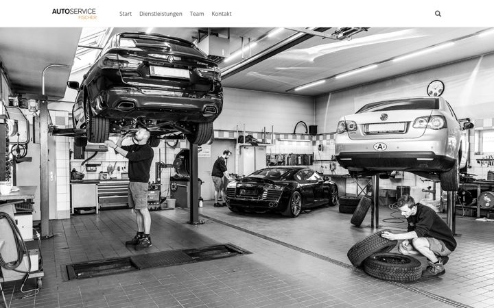 Screenshot of autoservicefischer.at