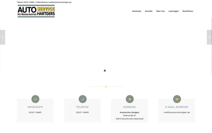 Captura de ecrã de autoservicehartgers.de