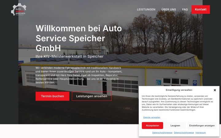 Screenshot of autoservicespeicher.de