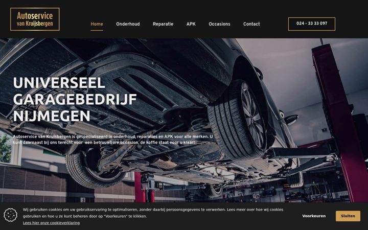 Captura de ecrã de autoservicevankruijsbergen.nl