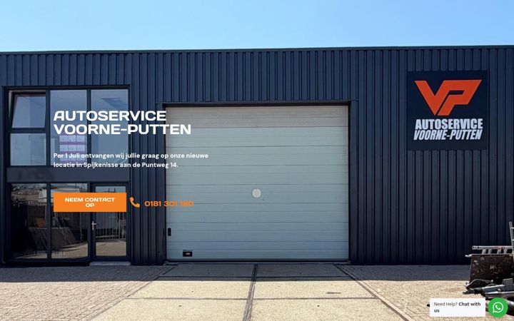 Screenshot of autoservicevp.nl