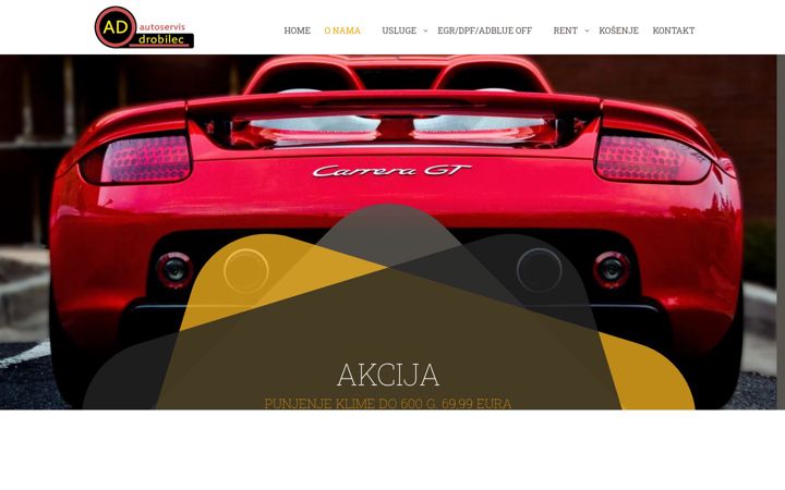 Screenshot of autoservis-drobilec.hr