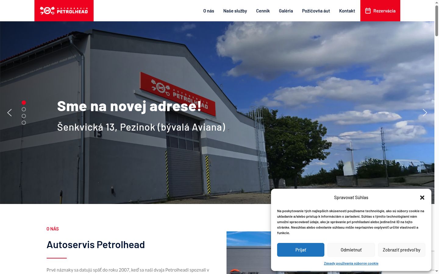 Sutikimo reklamjuostės, rodytos prieš bet kokią sąveiką, ekrano kopija