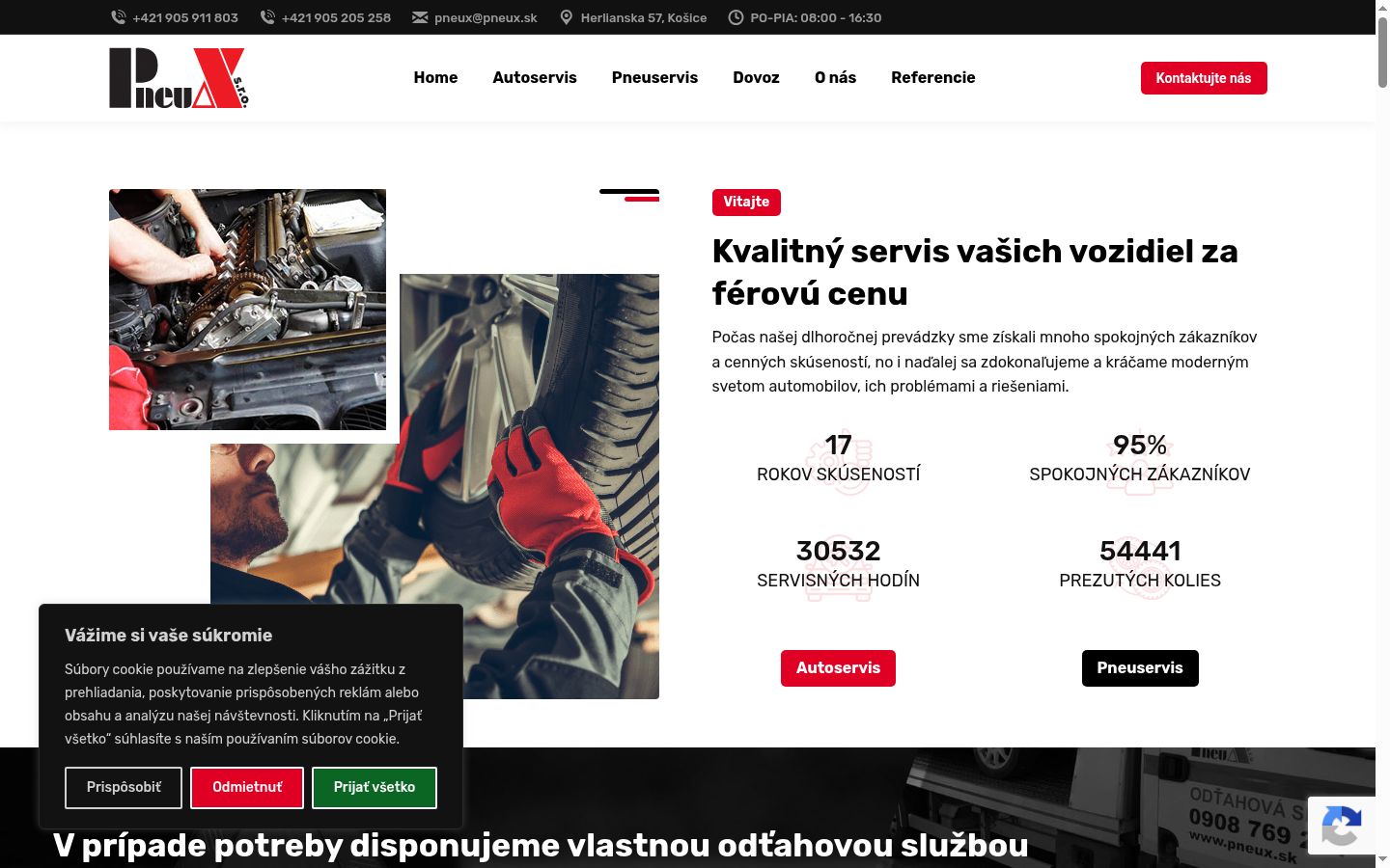 Sutikimo reklamjuostės, rodytos prieš bet kokią sąveiką, ekrano kopija