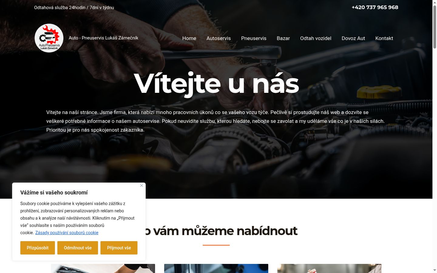 Kuvakaappaus suostumusbannerista, joka näytettiin ennen mitään vuorovaikutusta