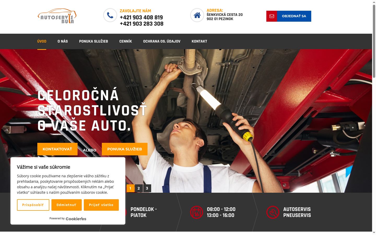 Sutikimo reklamjuostės, rodytos prieš bet kokią sąveiką, ekrano kopija