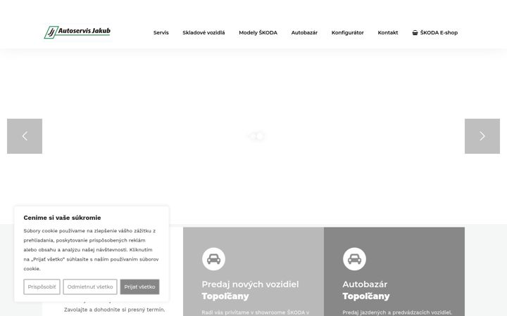 Skjermbilde av autoservisjakub.sk