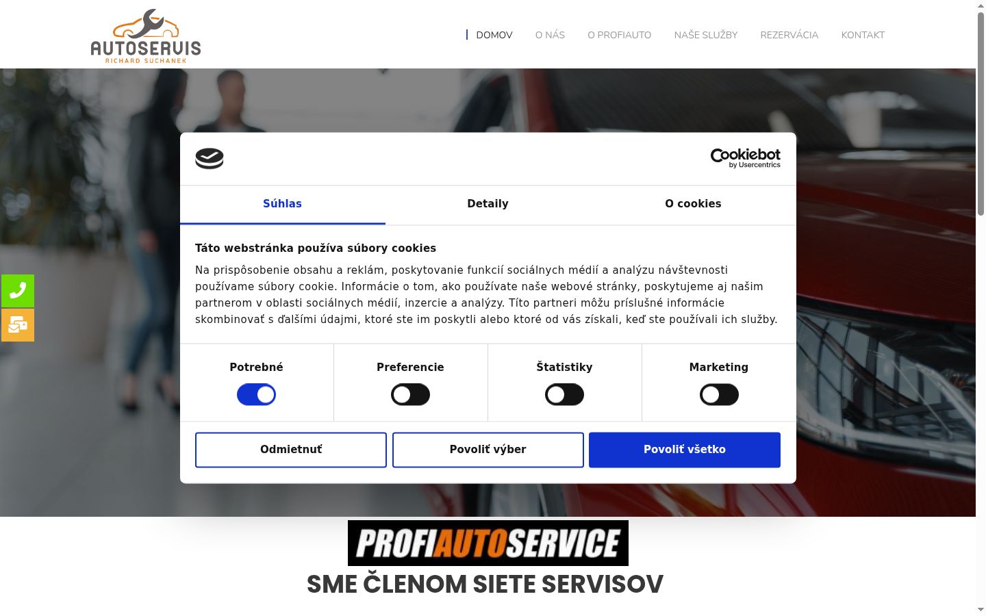 Zrzut ekranu banera zgody wyświetlanego przed jakąkolwiek interakcją