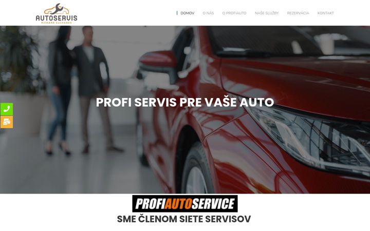 Screenshot of autoservissuchanek.sk