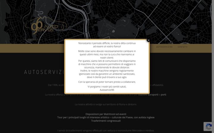 Screenshot of autoservizi96.it