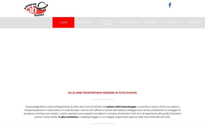 Screenshot of autoservizibotti.com