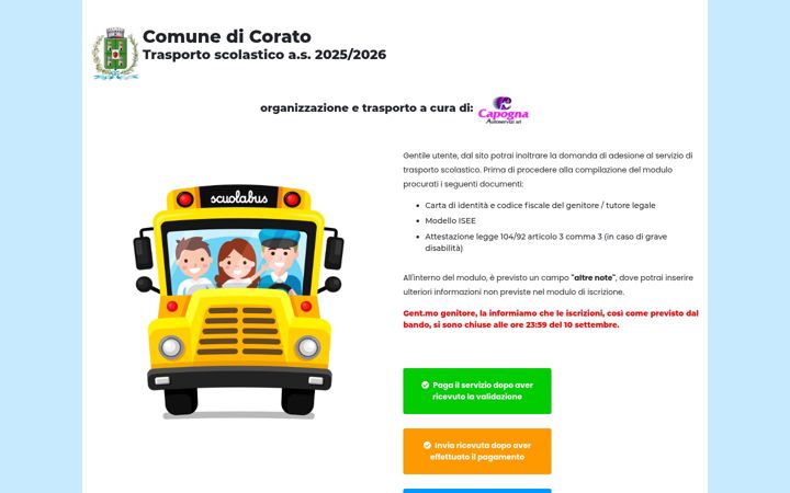 Screenshot of autoservizicapogna.it