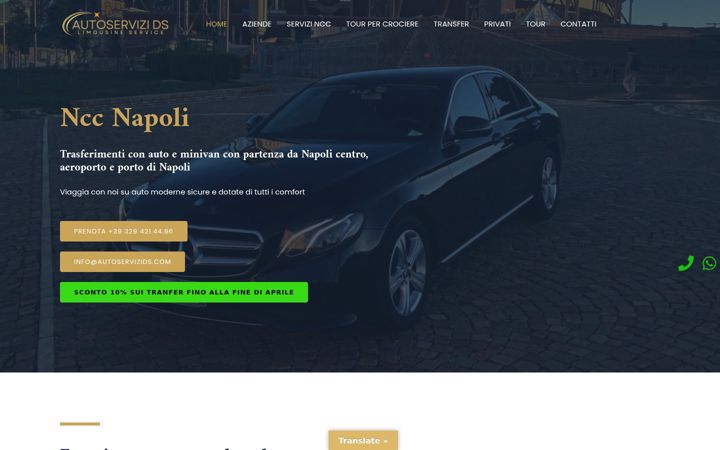 Screenshot of autoservizids.com