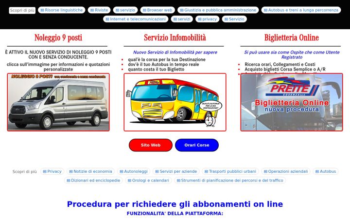 Screenshot of autoservizipreite.it