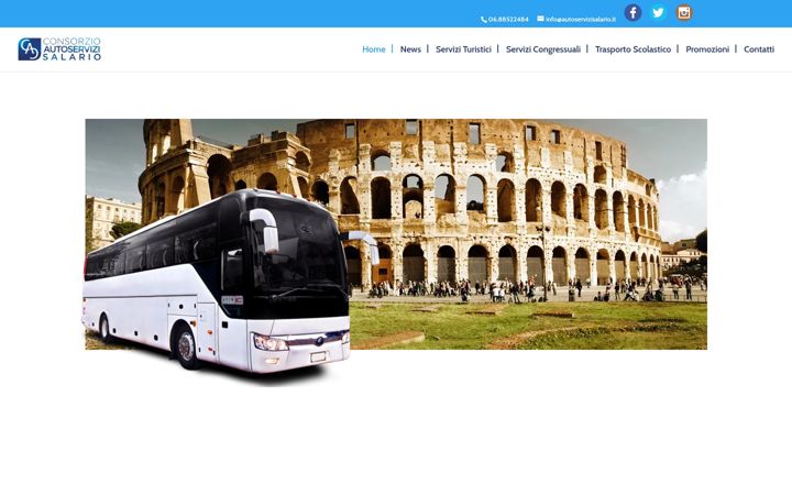 Screenshot stránky autoservizisalario.it