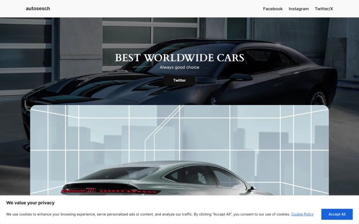 Screenshot of autosesch.com