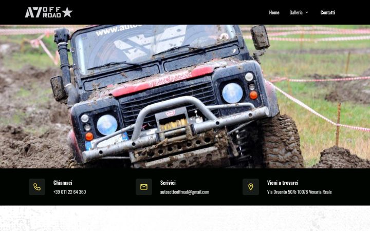 Screenshot of autosetteoffroad.com