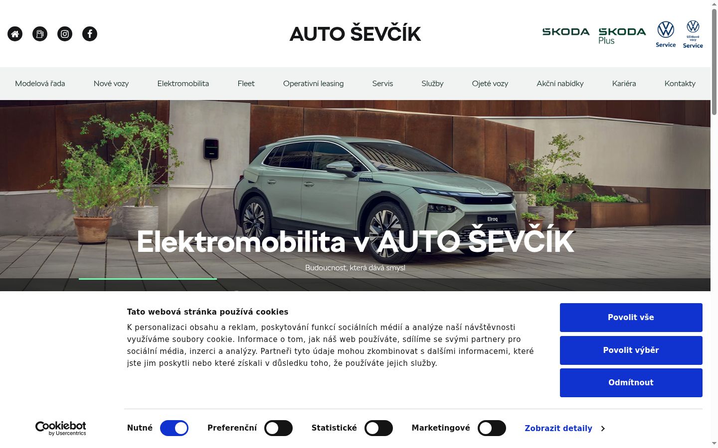Snímka obrazovky banera súhlasu zobrazeného pred akoukoľvek interakciou