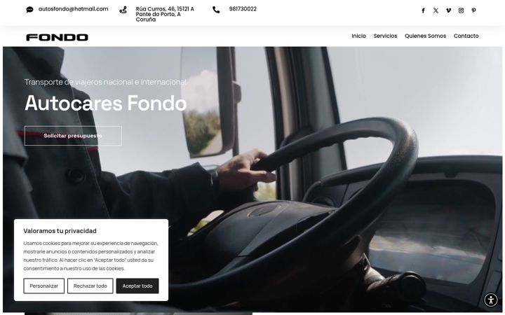 Snimka zaslona za autosfondo.com