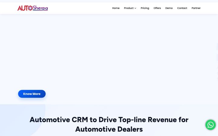 Screenshot of autosherpas.com