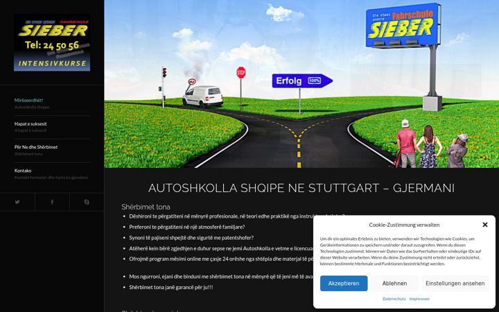 Screenshot of autoshkolla.info