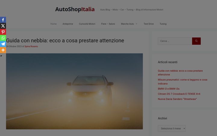 Screenshot von autoshopitalia.com