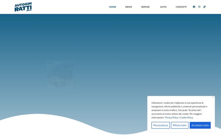 Screenshot von autosimratti.it