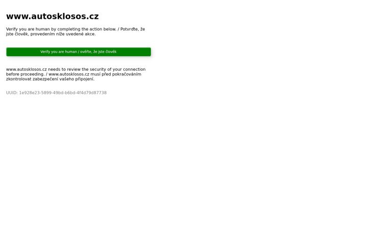 Screenshot of autosklosos.cz