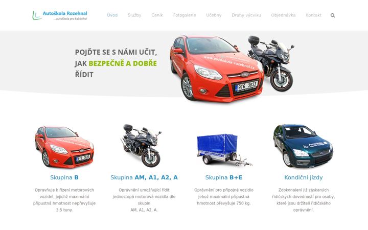Skærmbillede af autoskola-rozehnal.cz