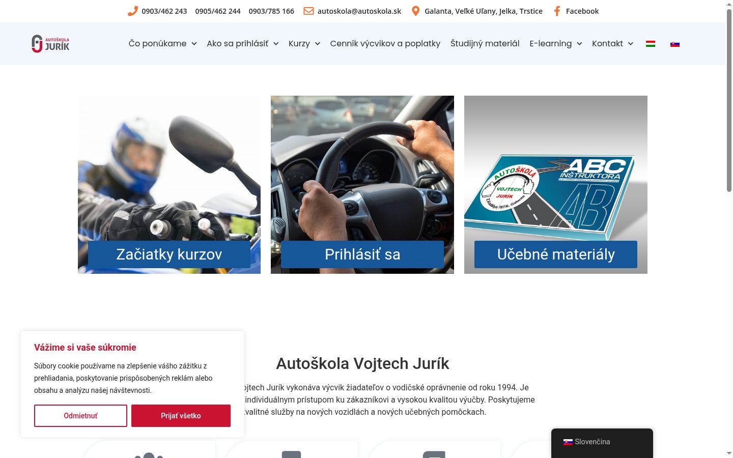 Kuvakaappaus suostumusbannerista, joka näytettiin ennen mitään vuorovaikutusta