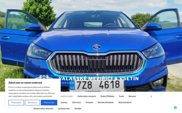 Képernyőkép: autoskolaadamek.cz