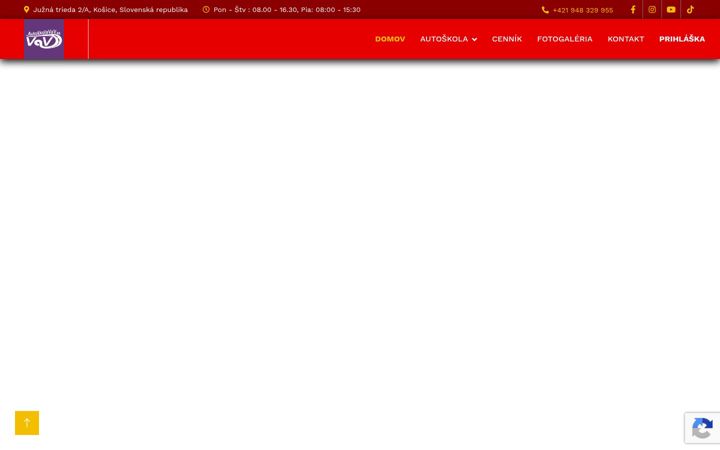 Screenshot of autoskolapavlik.sk