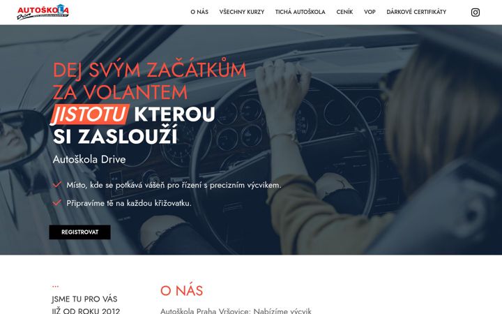 Screenshot of autoskolavrsovice.cz