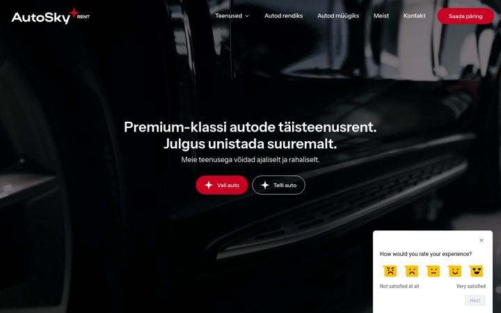 Screenshot of autoskyrent.ee