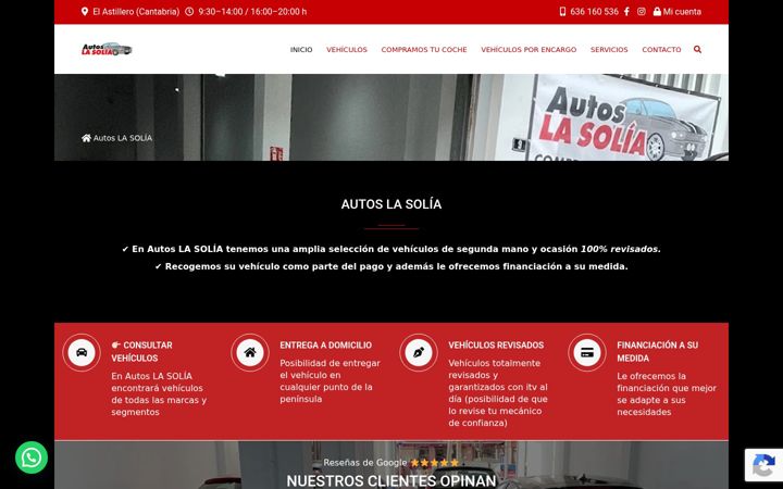 Screenshot of autoslasolia.es