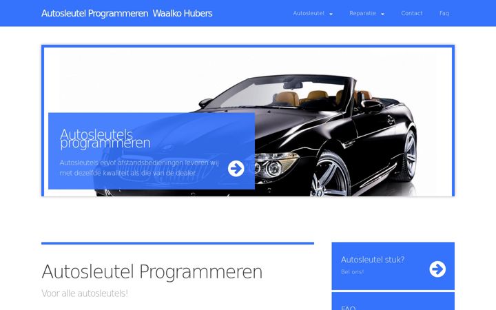 Screenshot of autosleutelprogrammeren.nl