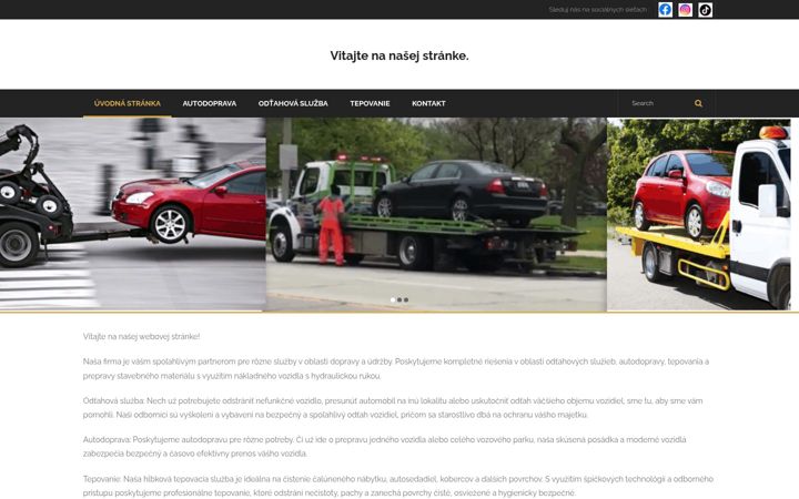Screenshot of autosluzbypo.sk