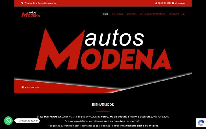 Screenshot of autosmodena.es