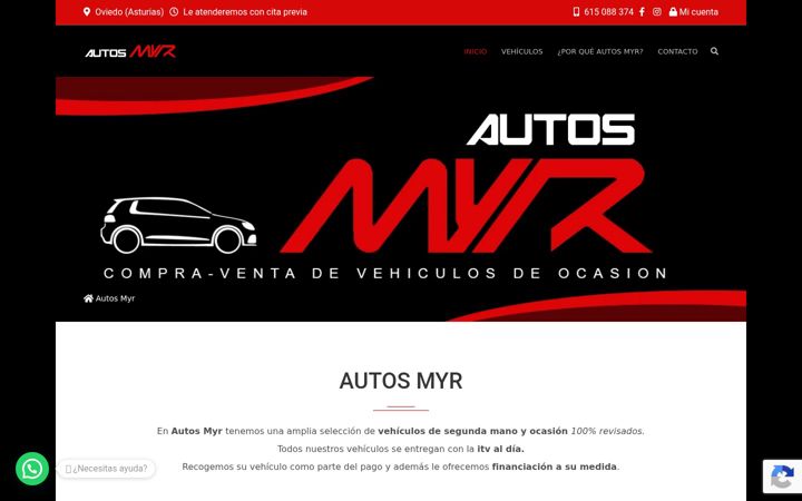 Screenshot ta' autosmyr.net