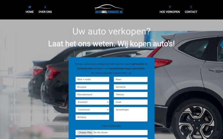 Screenshot of autosnelverkocht.be